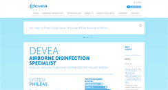 Desktop Screenshot of devea-environnement.com